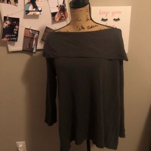 American eagle off the shoulder top